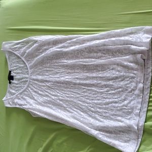 Y2k sheer floral layering tank by express